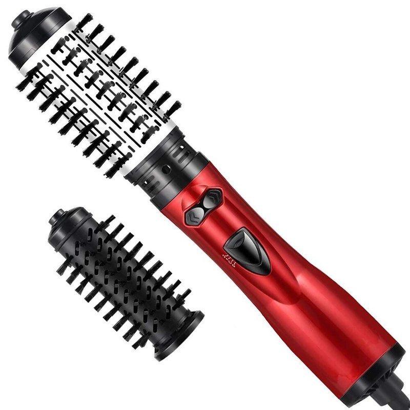 2-in-1 Rotating Hair Dryer Brush-Hair Straighteners Brush-Hot Air Brush